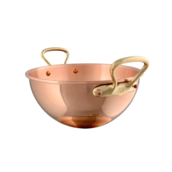 26cm M'PASSION Egg White Beating Bowl Bronze Handles