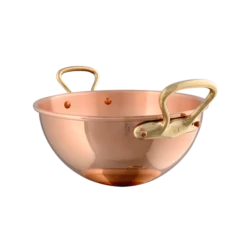 30cm M'PASSION Egg White Beating Bowl Bronze Handles