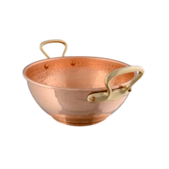 30cm M'PASSION Hammered Syrup Pan Bronze Handles