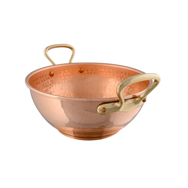 30cm M'PASSION Hammered Syrup Pan Bronze Handles 30cm M'PASSION Hammered Syrup Pan Bronze Handles -Phillip and Lea Store 2192 30 adj