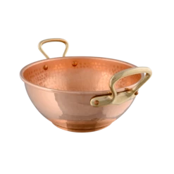 35cm M'PASSION Hammered Syrup Pan Bronze Handles