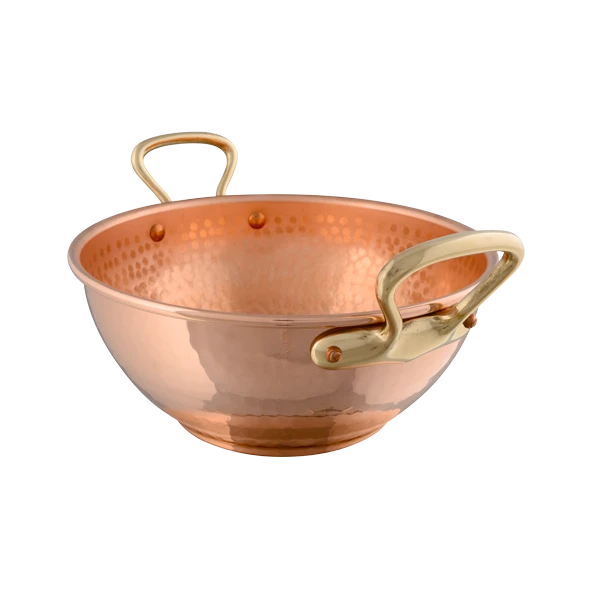 35cm M'PASSION Hammered Syrup Pan Bronze Handles 35cm M'PASSION Hammered Syrup Pan Bronze Handles -Phillip and Lea Store 2192 35 adj