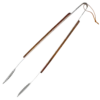 20inch BBQ Premier Tongs Walnut Handle
