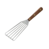 4x9inch Chef's Large RH Slotted Turner Walnut Handle