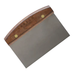 4x6inch Large Dough Scraper Walnut Handle
