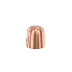 5.5cm M'PASSION Copper Canele Mould Tin Lined