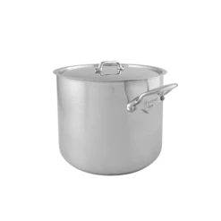 24cm M'COOK Stockpot With Lid Cast S/S Handles