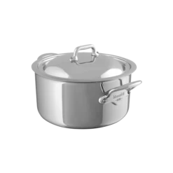 24cm M'COOK Cocotte With Lid Cast S/S Handles
