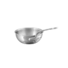 16cm M'COOK Curved Splayed Saute Pan Cast S/S Handle