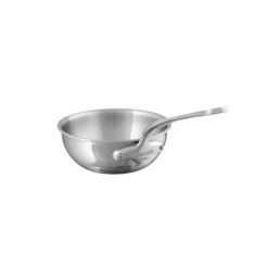 16cm M'COOK Curved Splayed Saute Pan Cast S/S Handle