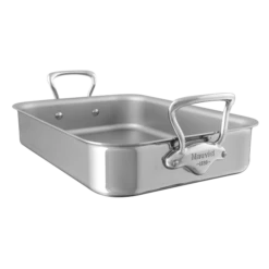 40x30cm M'COOK Roasting Pan Cast S/S Handles