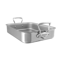 35x25cm M'COOK Roasting Pan Cast S/S Handle