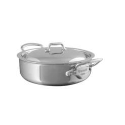 28cm M'COOK Rondeau With Lid Cast S/S Handles