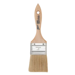 2inch White Flat Pastry Brush