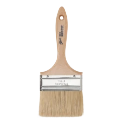 4inch White Flat Pastry Brush