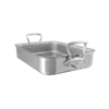 30x22cm M'COOK Roasting Pan Cast S/S Handles