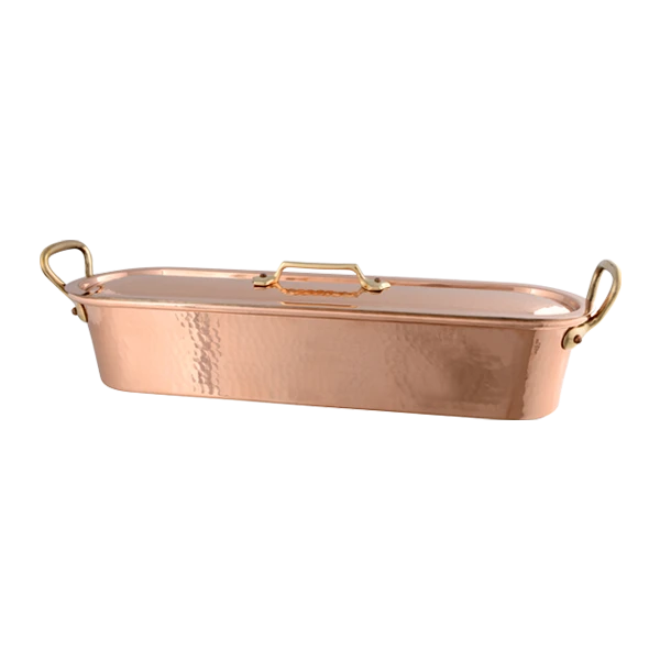 60x15cm M'TRADITION Fish Kettle with Grid and Lid 60x15cm M'TRADITION Fish Kettle With Grid And Lid -Phillip and Lea Store 5c26b8ed635594.39801247 513e6f5e f030 4680 8ba8 bed7e5f27eaf