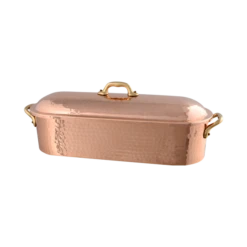 40x14cm M'TRADITION Fish Kettle For Trout With Grid And Lid