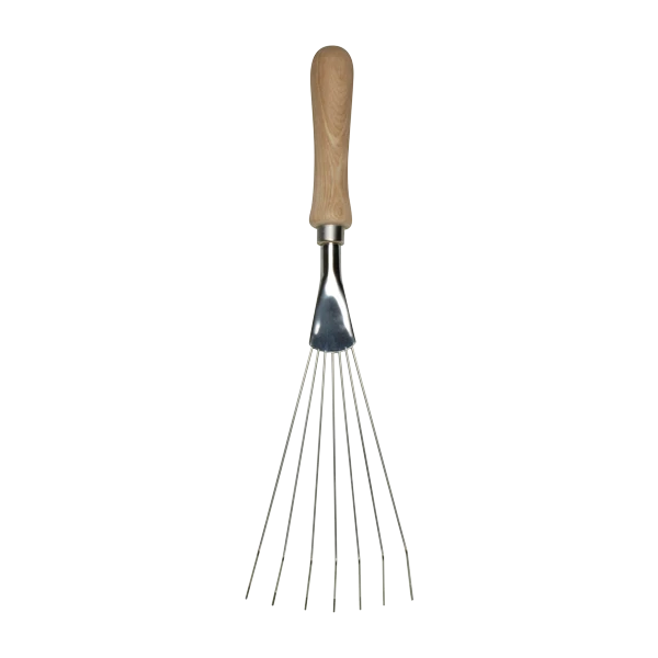 7 Tine Leaf Hand Rake Ash Handle 7 Tine Leaf Hand Rake Ash Handle -Phillip and Lea Store 8715093060351 1 adj