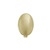 Oval Coarse Brass Rose For Warley Fall Can