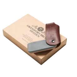 Gransfors Bruk Natural Axestone Rough & Fine With Leather Sheath