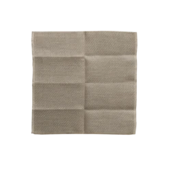 White Hem Unbleached Dish Cloth