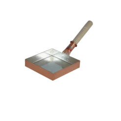 15x15cm Tamagoyaki Pan -Phillip and Lea Store Egg pan A angle adj