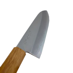 SAKAI KIKUMORI (GINSAN KASUMI) 240mm Gyuto - Oak -Phillip and Lea Store Gyuto 240mm L side adj