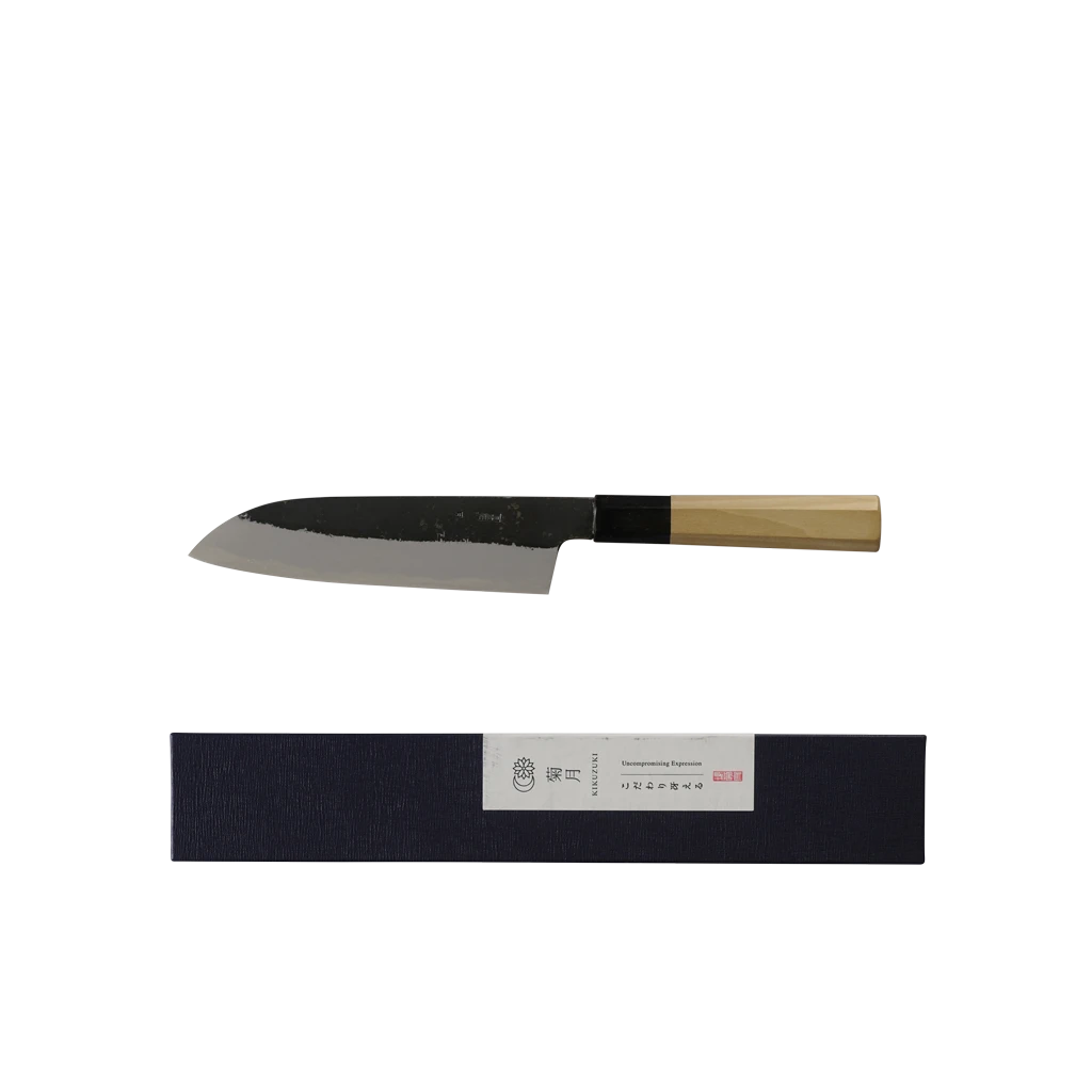 SAKAI KIKUMORI (KURO) 180mm Santoku SAKAI KIKUMORI (KURO) 180mm Santoku -Phillip and Lea Store Jap knife19 adj