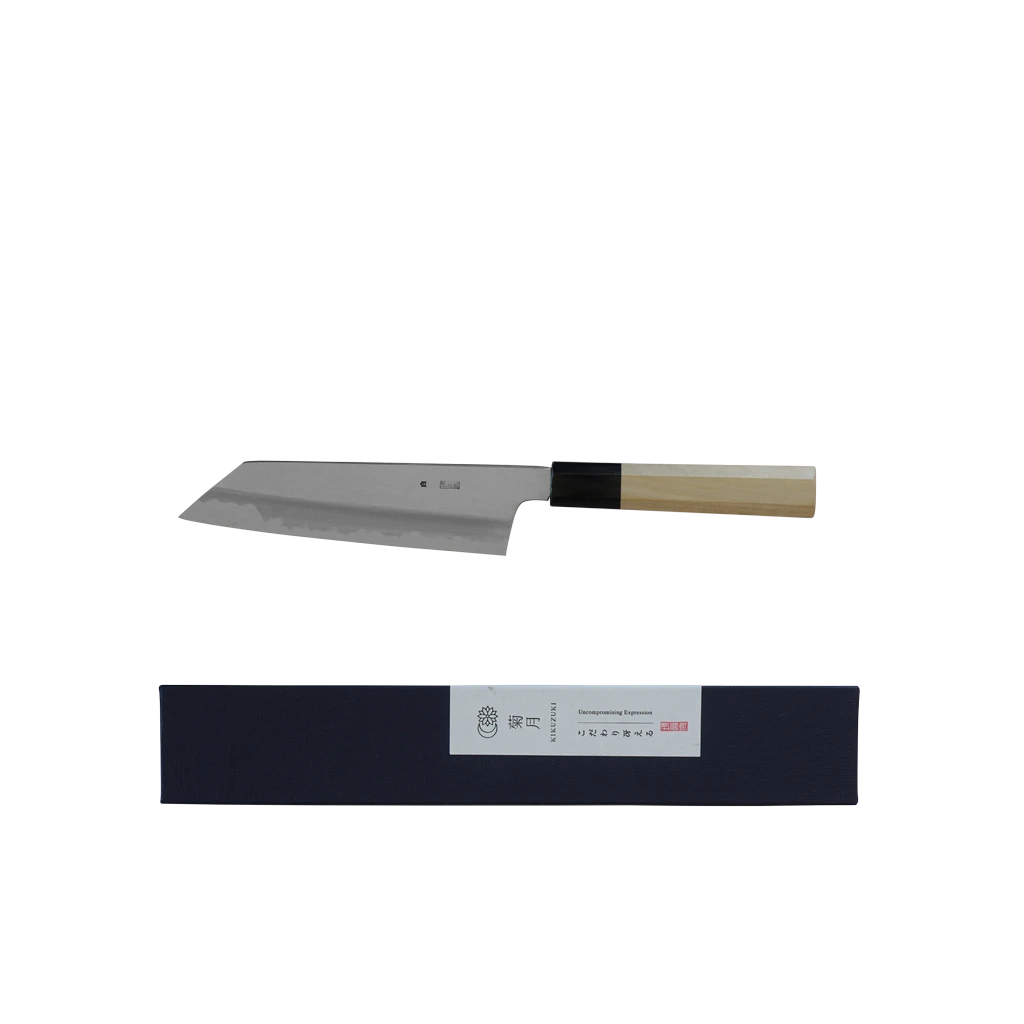 SAKAI KIKUMORI (KASUMI) 180mm Kiritsuke Santoku SAKAI KIKUMORI (KASUMI) 180mm Kiritsuke Santoku -Phillip and Lea Store Jap knife73 adj