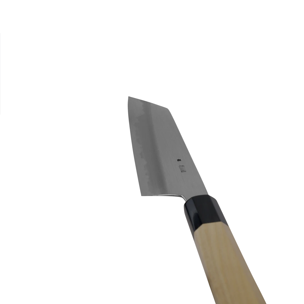 SAKAI KIKUMORI (KASUMI) 180mm Kiritsuke Santoku SAKAI KIKUMORI (KASUMI) 180mm Kiritsuke Santoku -Phillip and Lea Store Jap knife77 adj