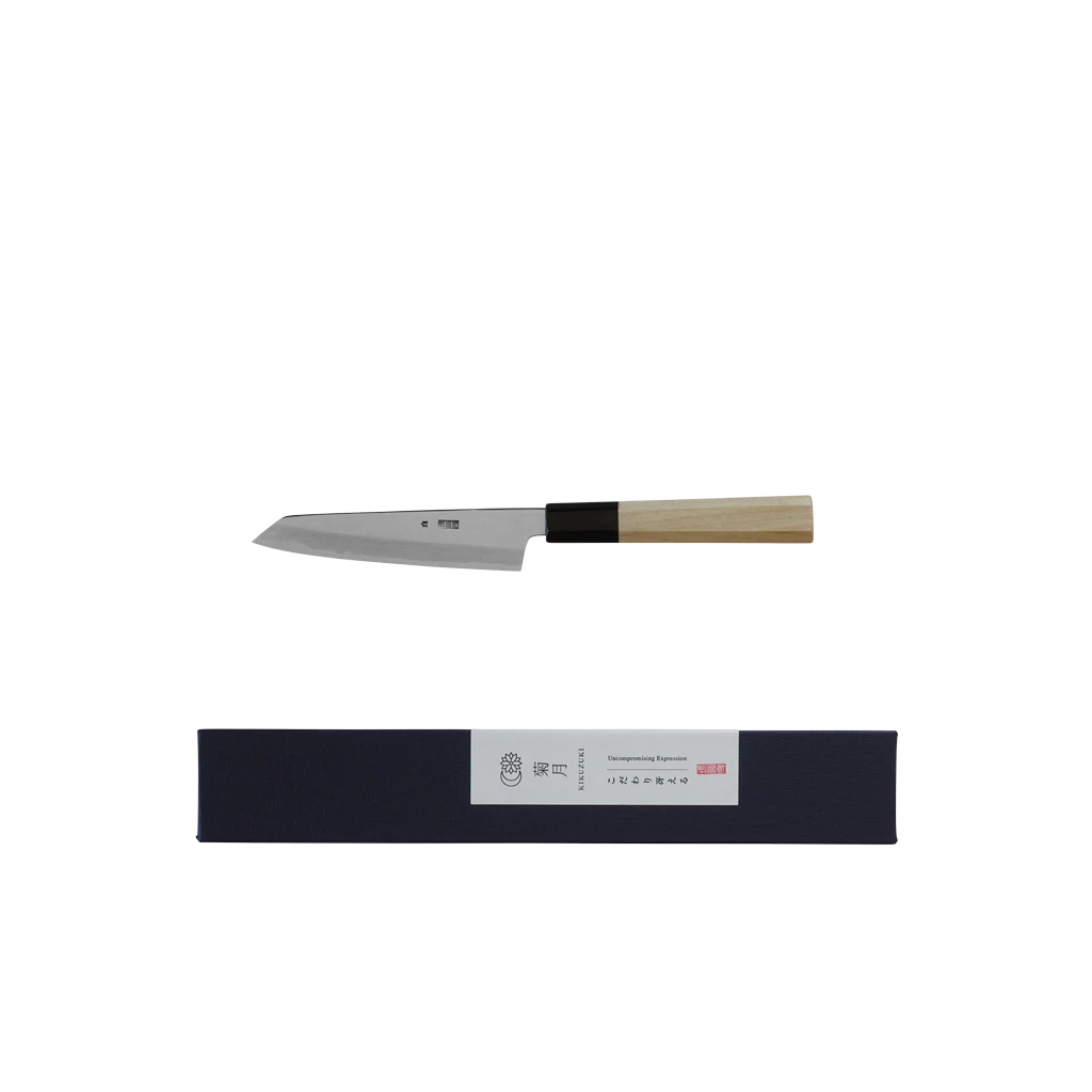 SAKAI KIKUMORI (KASUMI) 135mm Kiritsuke Petty SAKAI KIKUMORI (KASUMI) 135mm Kiritsuke Petty -Phillip and Lea Store Jap knife91 adj