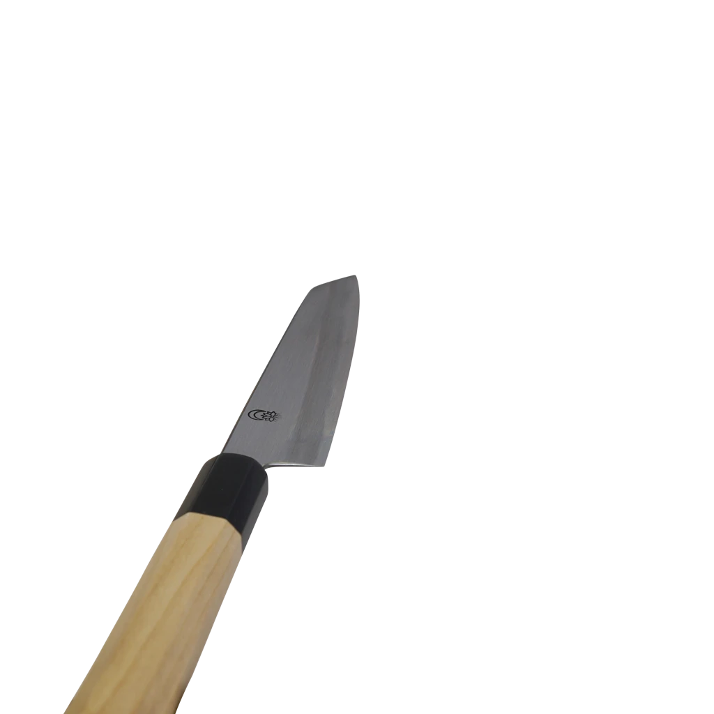 SAKAI KIKUMORI (KASUMI) 135mm Kiritsuke Petty SAKAI KIKUMORI (KASUMI) 135mm Kiritsuke Petty -Phillip and Lea Store Jap knife94 adj