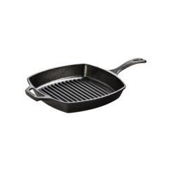 Lodge 10.5inch Cast Iron Square Grill Pan