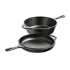Lodge 10.25inch/3.2Quart Cast Iron Combo Cooker
