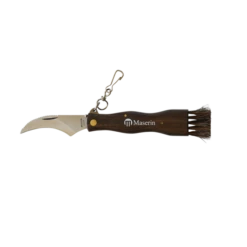 Mushroom Knife Tweezers Clip Walnut Handle