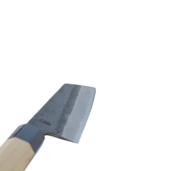 SAKAI KIKUMORI (KURO) 180mm Kiritsuke Santoku 5 SAKAI KIKUMORI (KURO) 180mm Kiritsuke Santoku -Phillip and Lea Store Navy L adj