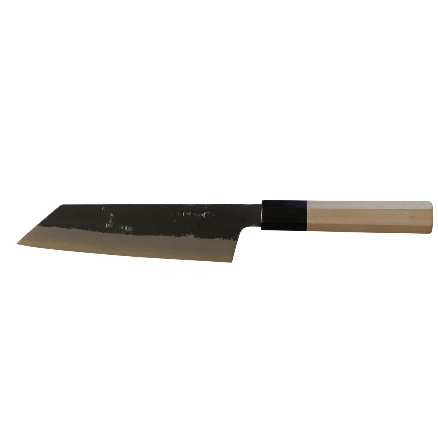 SAKAI KIKUMORI (KURO) 180mm Kiritsuke Santoku SAKAI KIKUMORI (KURO) 180mm Kiritsuke Santoku -Phillip and Lea Store Navy b adj