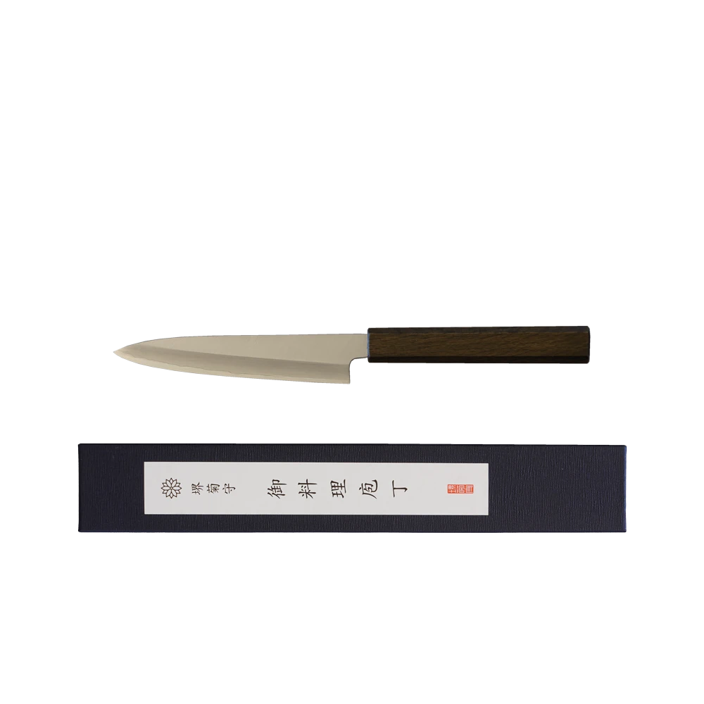 SAKAI KIKUMORI (GINSAN KASUMI) 150mm Petty SAKAI KIKUMORI (GINSAN KASUMI) 150mm Petty -Phillip and Lea Store Petty 150mm b 1 adj