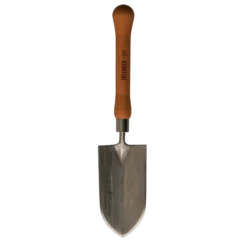 Transplanting Trowel Half-round 22cm Cherry Handle