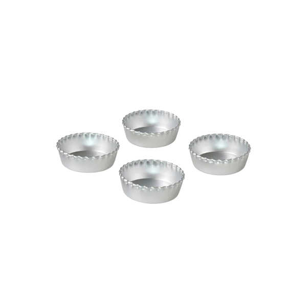 3.5inch Crimped Flan Loose Base and Sponge Insert (Pack of 4) 3.5inch Crimped Flan Loose Base And Sponge Insert (Pack Of 4) -Phillip and Lea Store Studio products 600x60035 adj