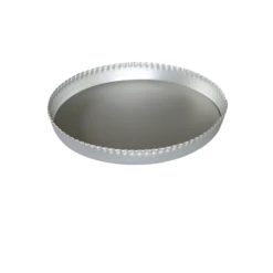 11inch Crimped Flan Loose Base And Sponge Insert