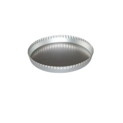 9inch Crimped Flan Loose Base And Sponge Insert