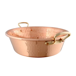 44cm M'PASSION Hammered Jam Pan Bronze Handle
